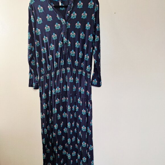 Joules floral maxi dress size 14 - Picture 1 of 9